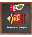 Schezwan Burger -Jaini Food