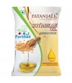 Patanjali Fortified Soyabean Oil, 1 L Pouch