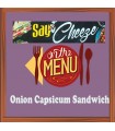 Onion Capsicum Sandwich